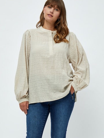 Camicia da donna 'Hawa Lissie' di Peppercorn in grigio: frontale
