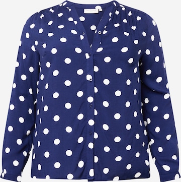 ONLY Carmakoma Blouse 'Anita' in Blue: front