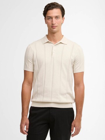 Barbour Shirt in Wit: voorkant