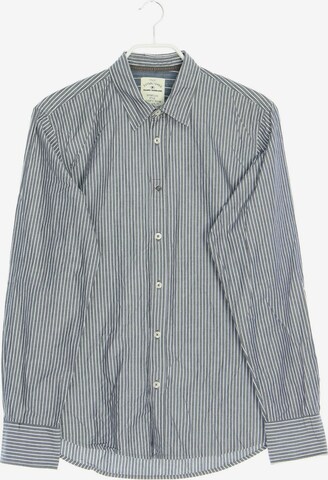 TOM TAILOR Button Up Shirt in M in Grey: front