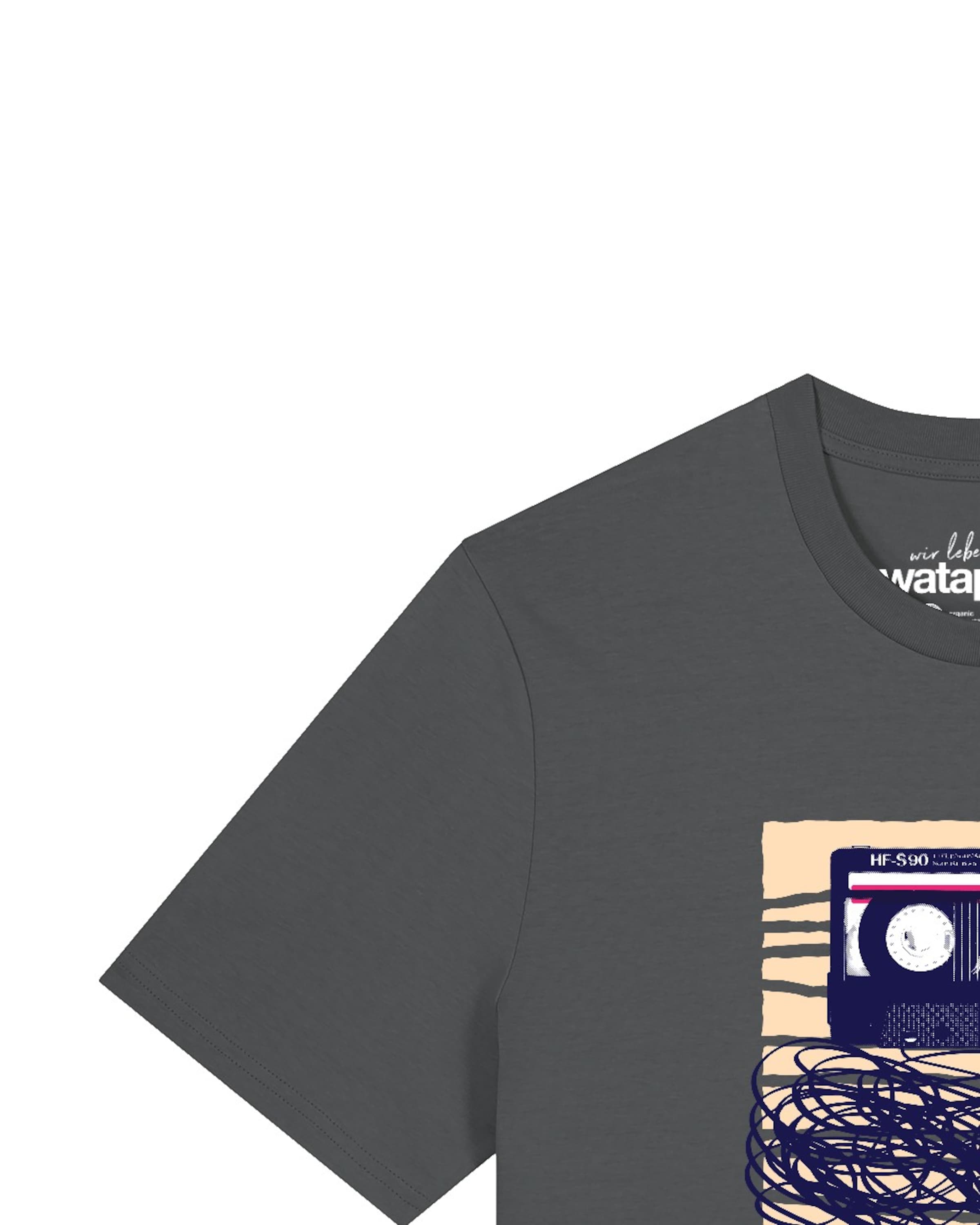 T-Shirt 'Good Old Mess' Watapparel en gris