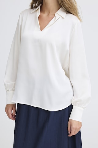 ICHI Blouse in Beige