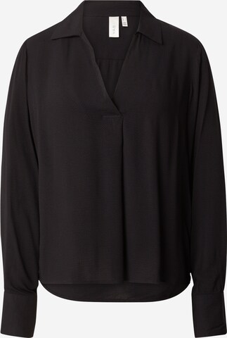 Y.A.S - Blusa 'ALIRA' en negro: frente