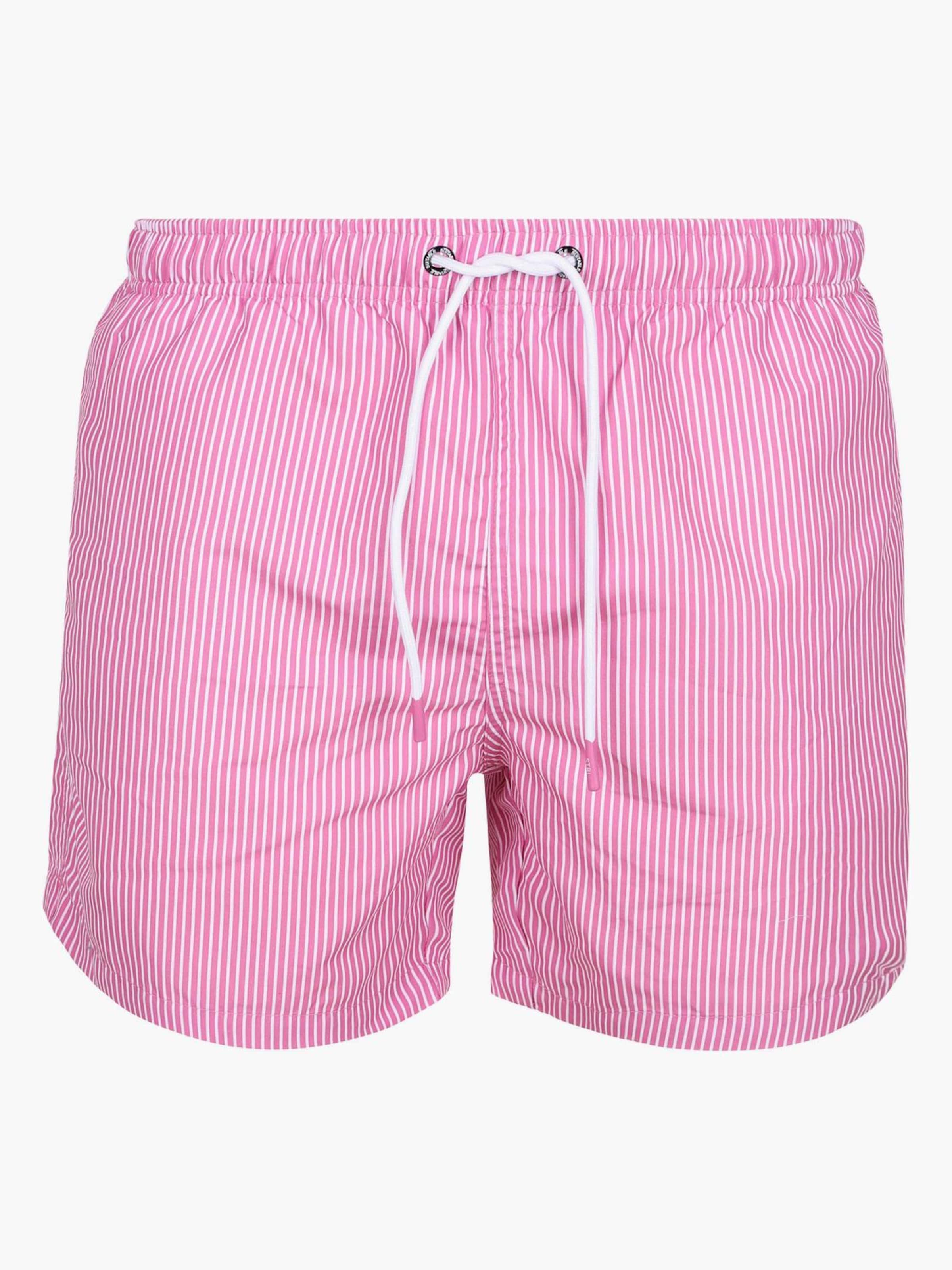 Suitable Swimming shorts in Pink: front
