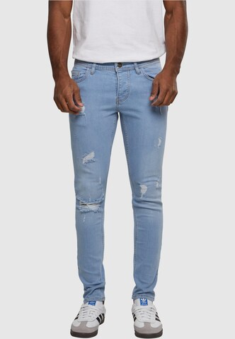 2Y Premium Skinny Jeans in Blue: front