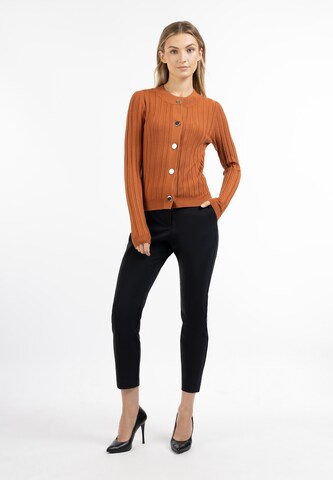 DreiMaster Klassik Knit cardigan in Brown