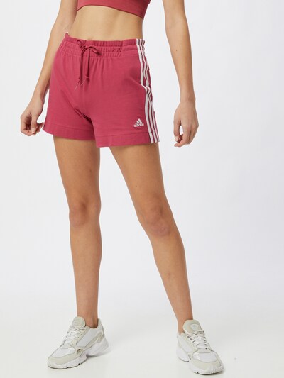 málna / fehér ADIDAS PERFORMANCE Sportnadrágok, Modell nézet