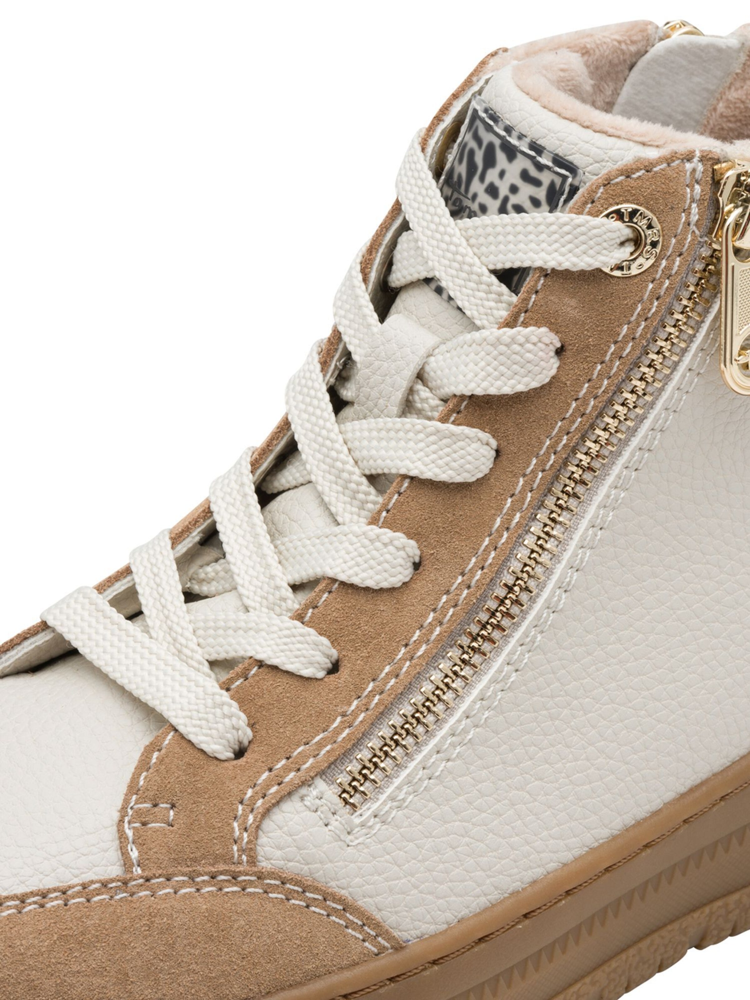 Tamaris Lace-up bootie in White