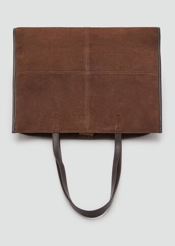 MANGO Shopper 'G--Fes' in Brown