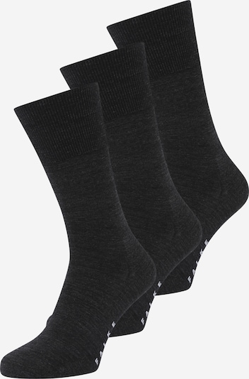 FALKE Къси чорапи 'Airport' в антрацитно черно / светлосиво, Преглед на продукта