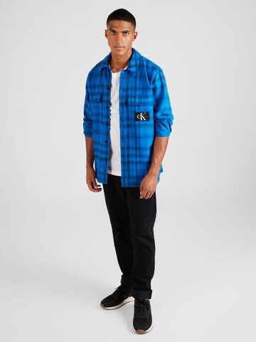 Calvin Klein Jeans - Ajuste regular Camisa en azul