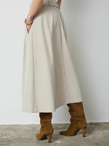 Jupe ' LunaCC ' co'couture en beige