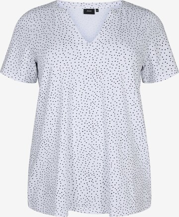 Zizzi Shirt 'EDORIT' in White: front