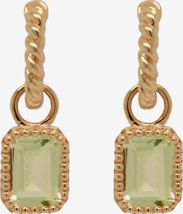 24Kae Earrings in Gold: front