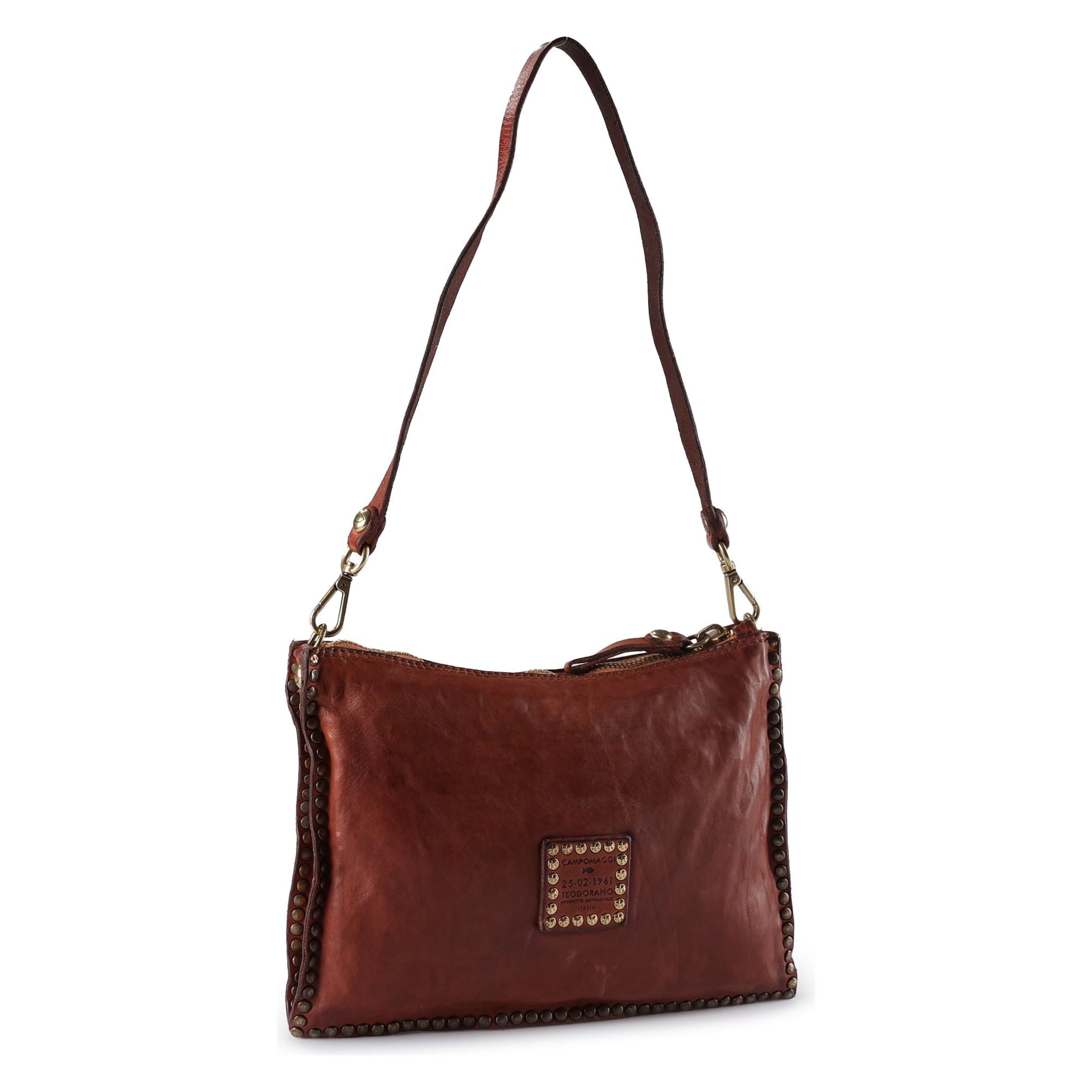 Campomaggi Schoudertas 'Eva' in Rood