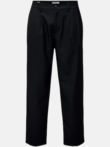 Only & Sons Regular Hose 'ONSGENOVA' in Schwarz: Vorderseite