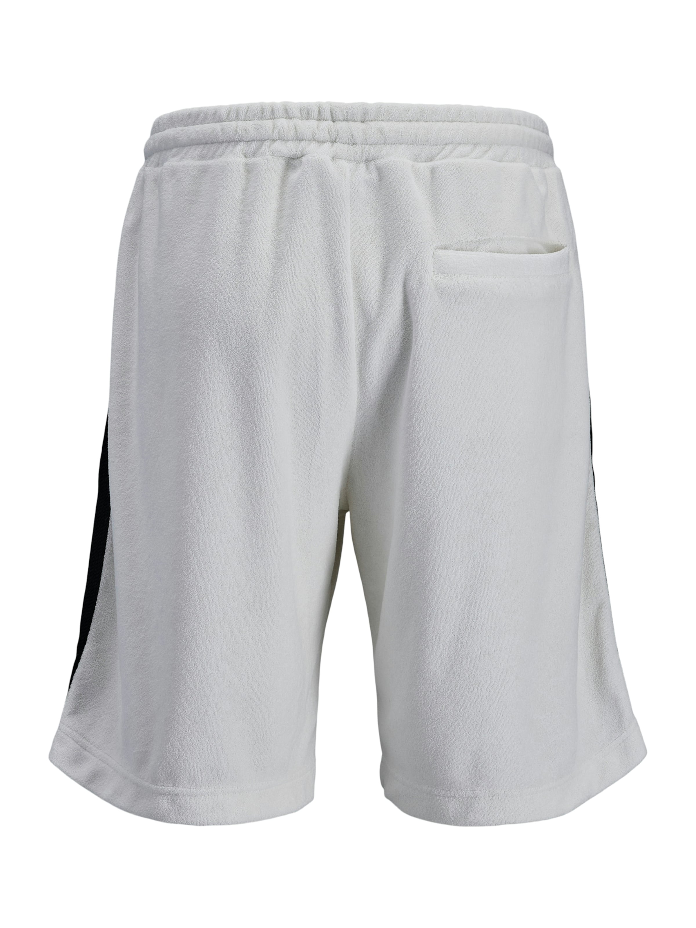 JACK & JONES - Pierna ancha Pantalón 'JPSTBILL' en blanco: atrás