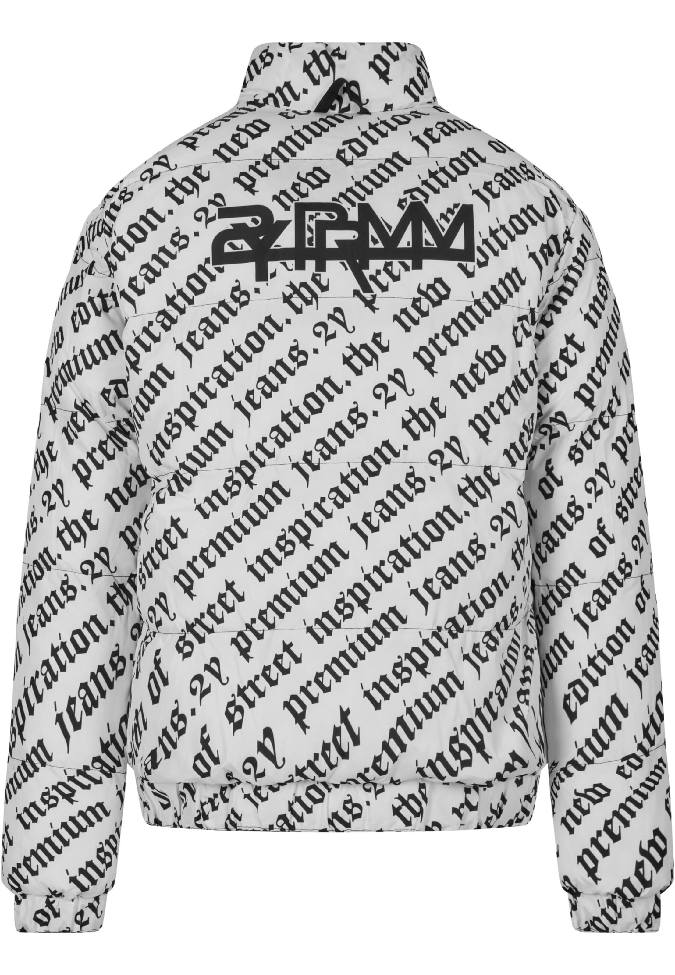 2Y Premium Winterjacke in Schwarz