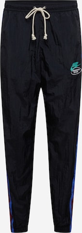 Nike Sportswear - Tapered Pantalón en negro: frente