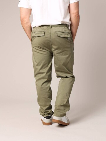 Regular Pantalon 'HAMIKO' Deeluxe en vert