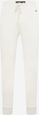 HOLLISTER Tapered Broek in Grijs: voorkant