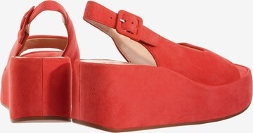 Sandales 'Loulou' Högl en rouge