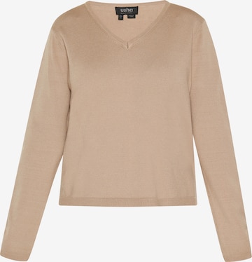 Pullover 'Classic' di usha BLACK LABEL in beige: frontale
