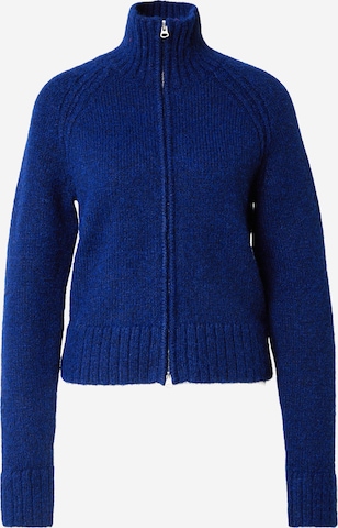 Cardigan 'Enya' WEEKDAY en bleu : devant