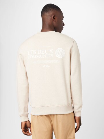 Les Deux Sweatshirt i beige