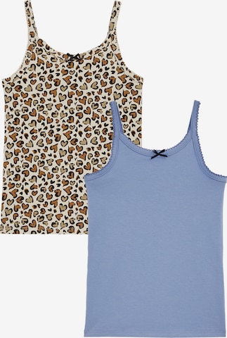 WE Fashion Топ в Бежевый: спереди