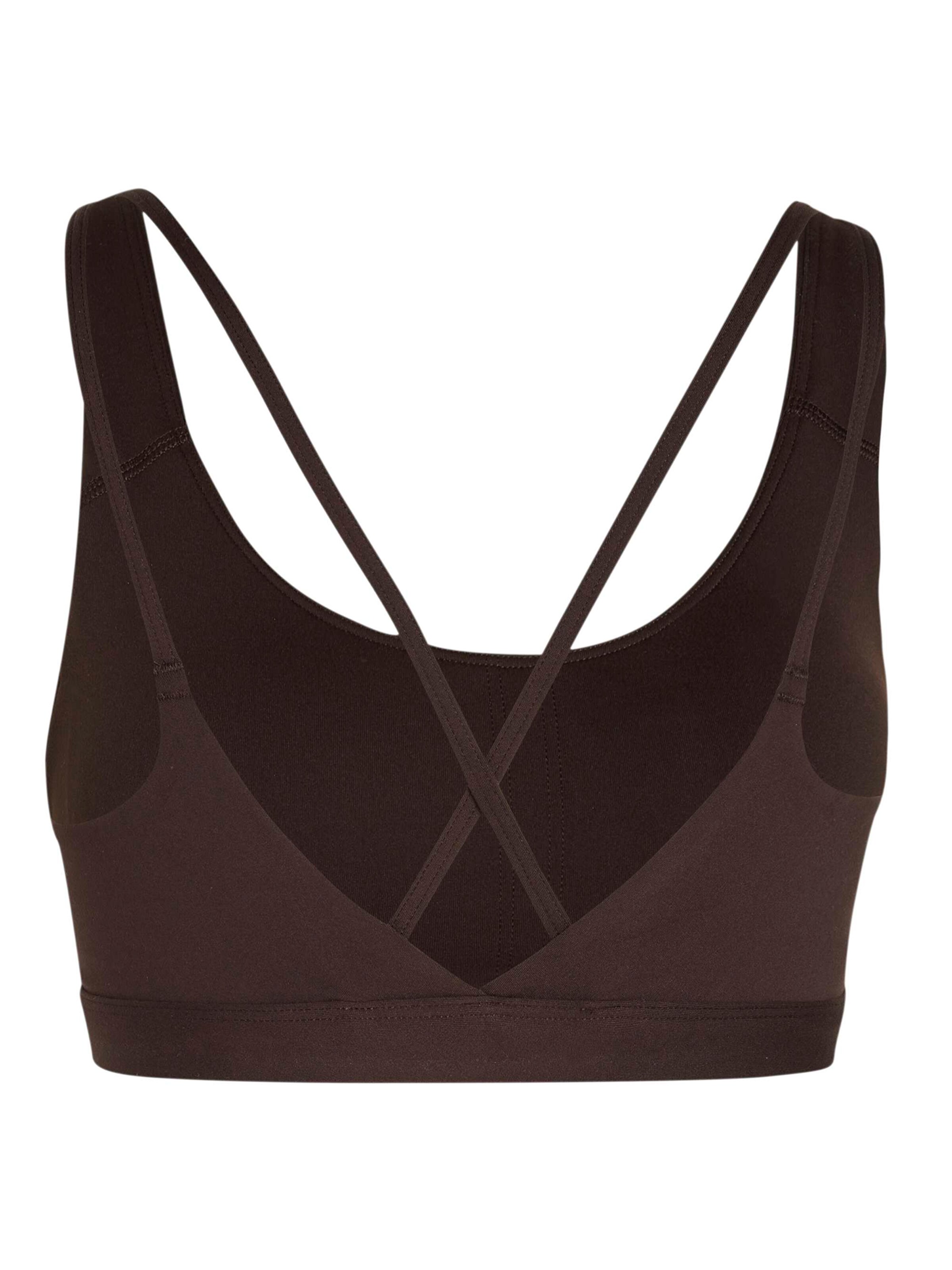 ADIDAS PERFORMANCE Bustier Sports-BH 'ALL ME ESS' i brun