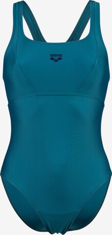 ARENA Active Swimsuit 'Control Pro' in Blue: front