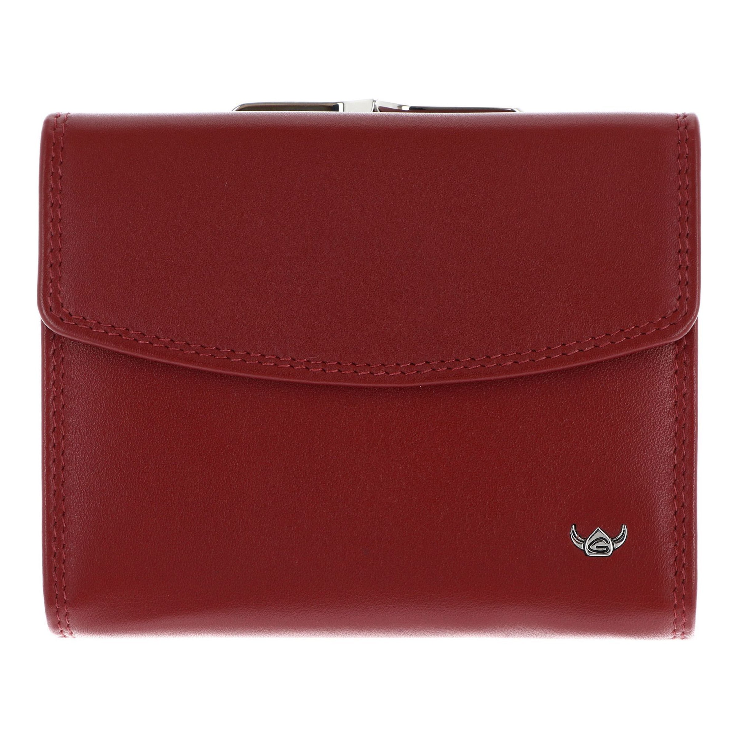 GOLDEN HEAD Portemonnee 'Polo' in Rood: voorkant