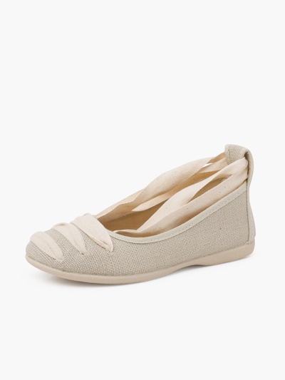 Pisamonas Ballerina's in 28 in de kleur Ecru, Productweergave