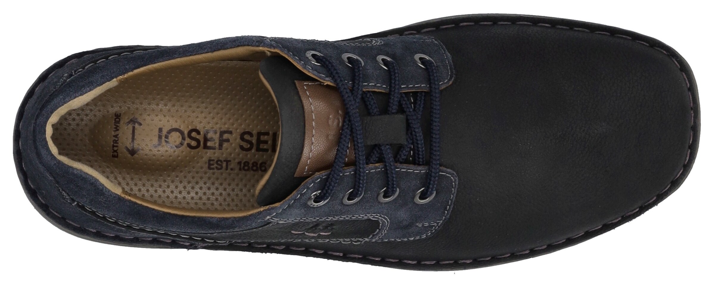 Chaussure à lacets JOSEF SEIBEL en bleu