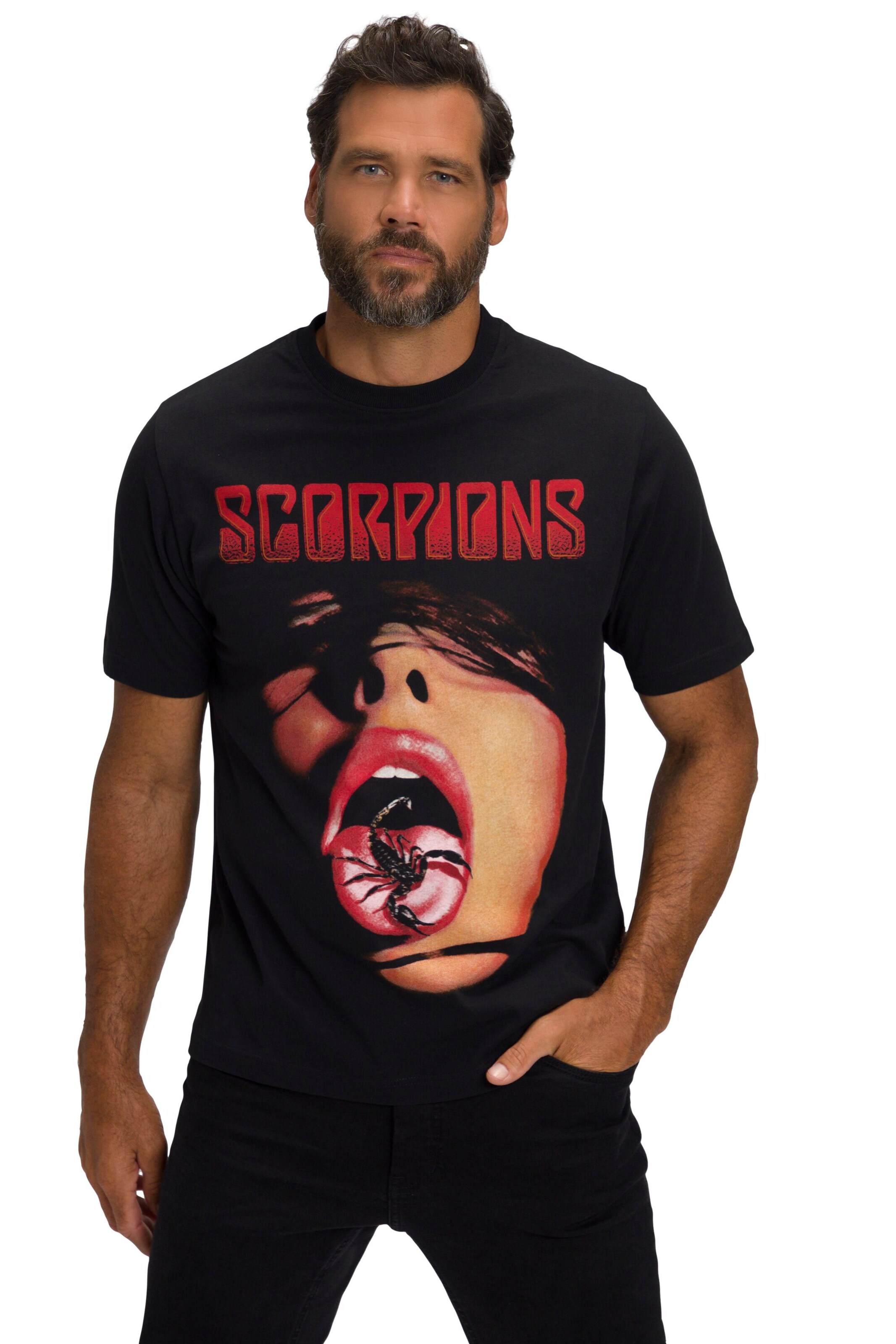 JP1880 Shirt in Black: front