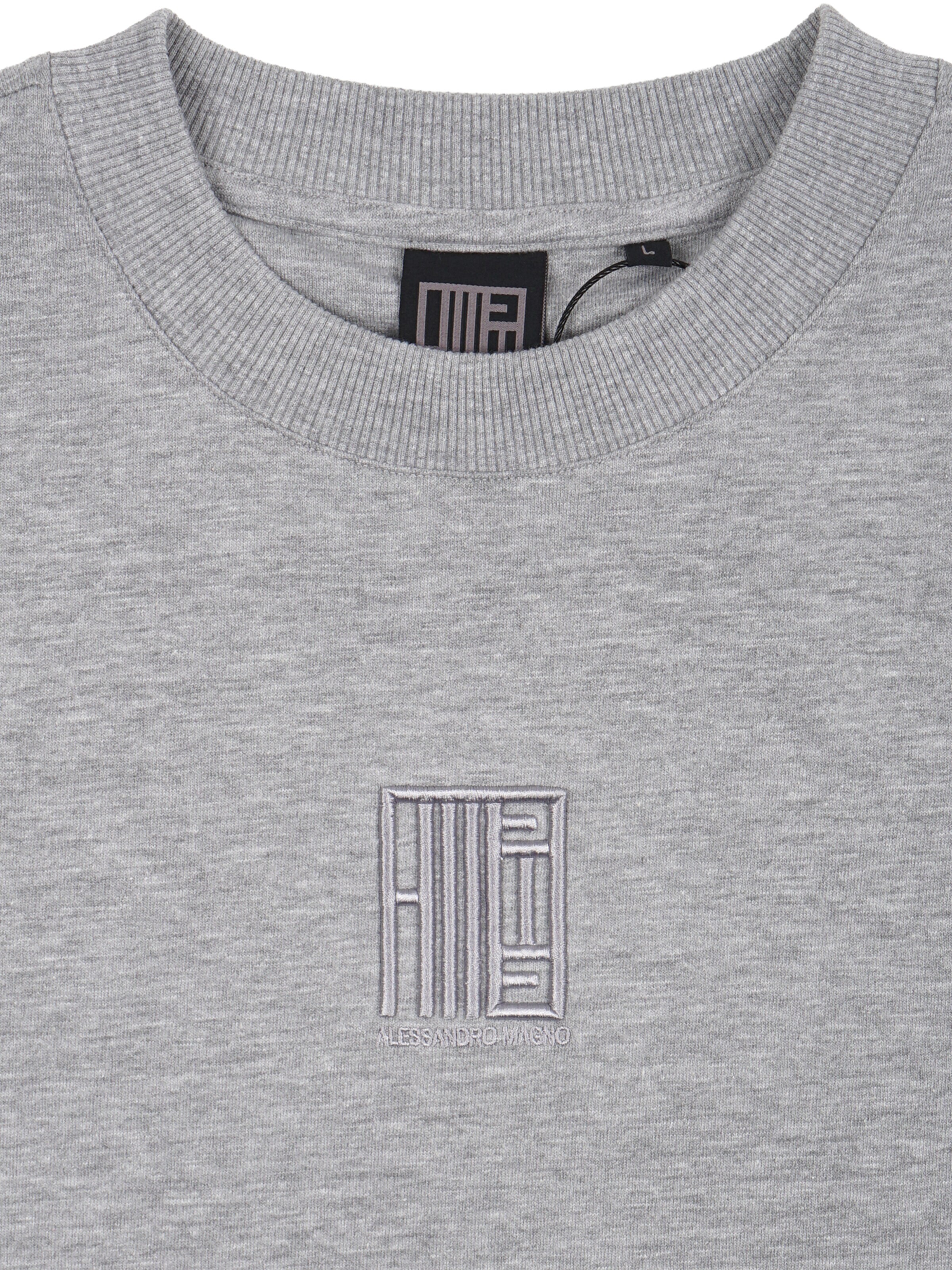 Alessandro Magno Shirt 'CORE 8.0' in Grey