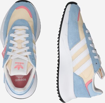 Sneaker 'Retropy F2' de la ADIDAS ORIGINALS pe albastru