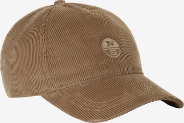 North Sails Cap in Brown: front