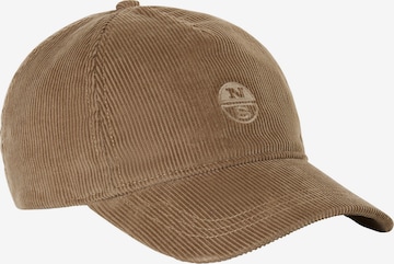 North Sails Cap in Brown: front