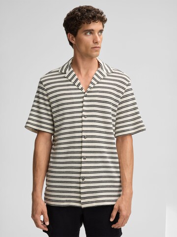 STRELLSON Regular Fit Hemd 'Cliro' in Schwarz: Vorderseite