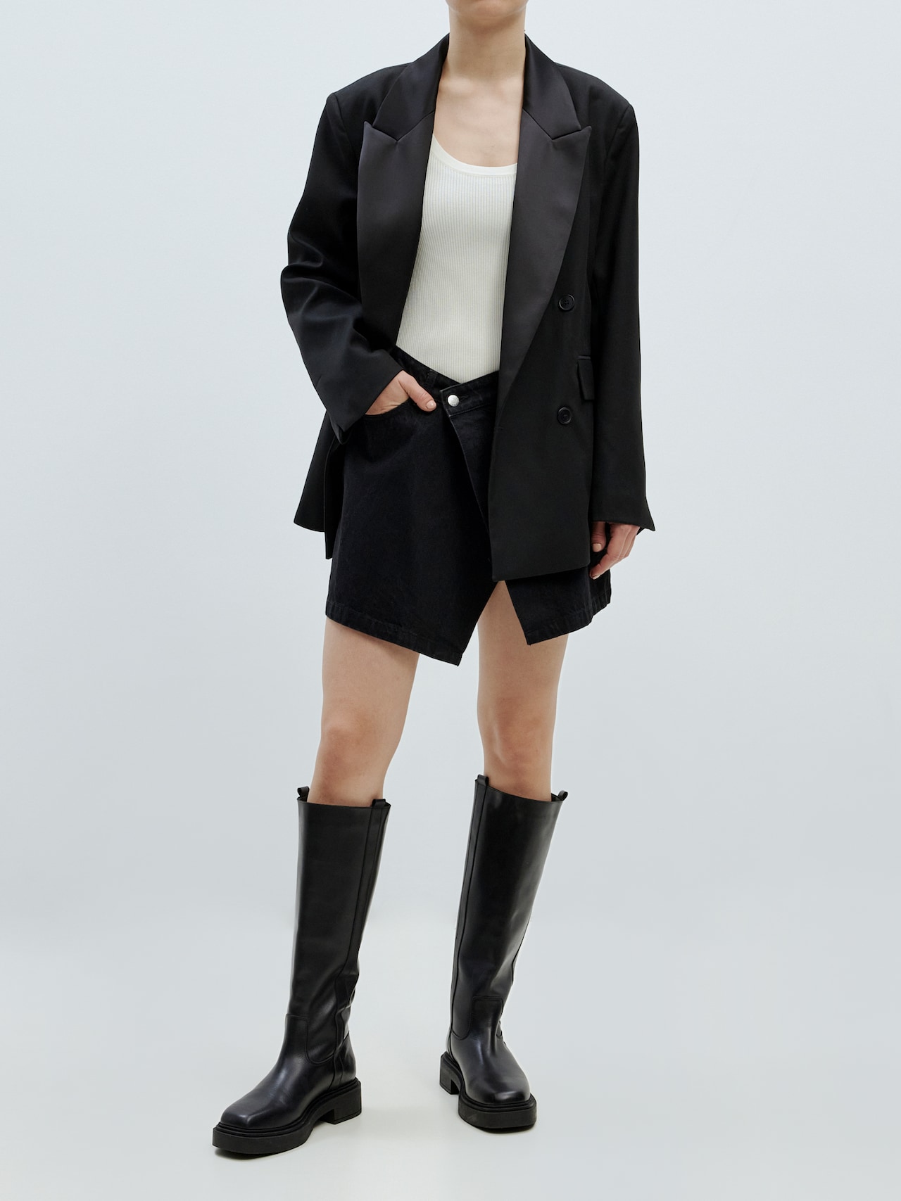 EDITED Falda 'Andi' negro