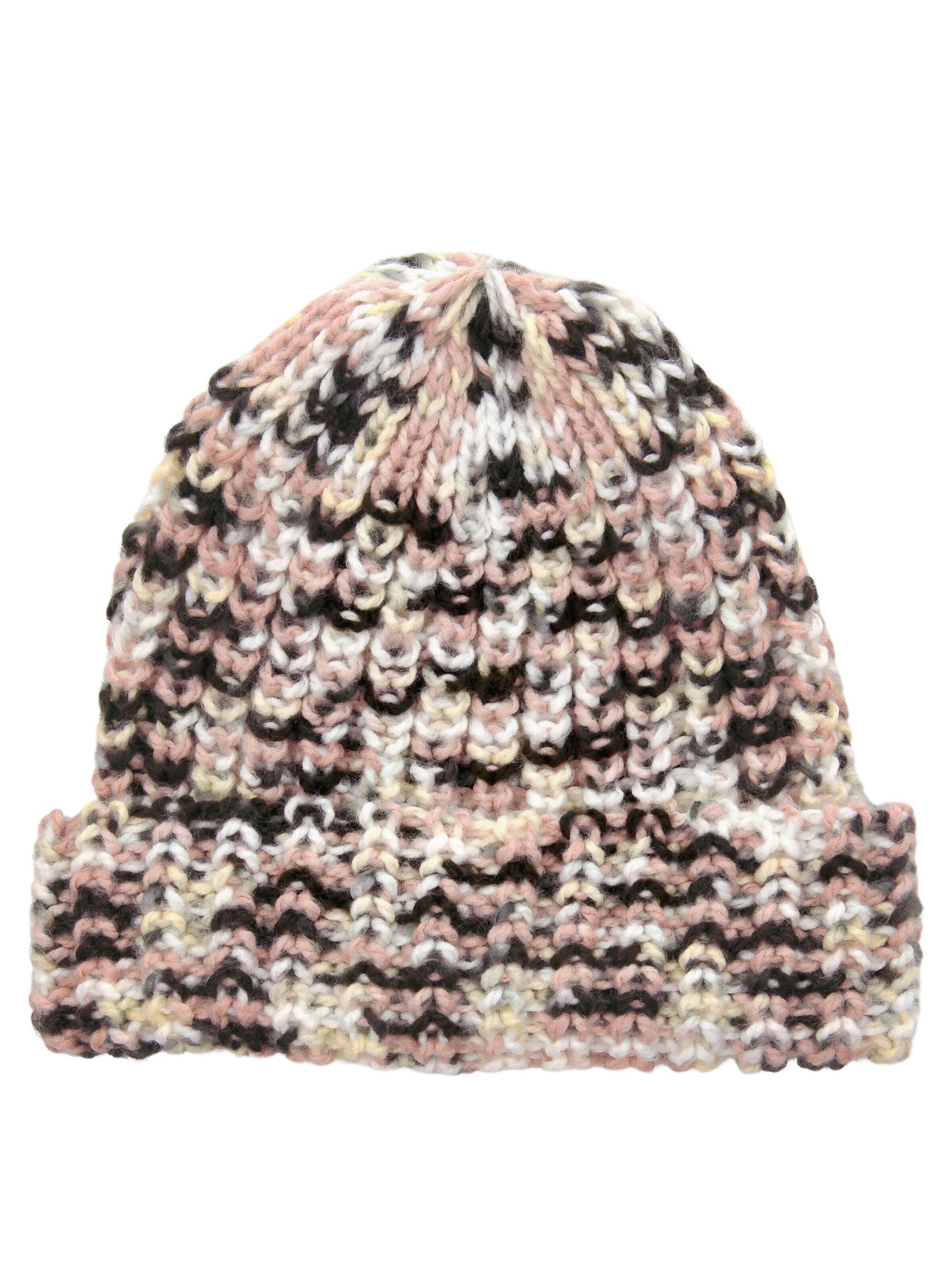 COLLEZIONE ALESSANDRO Beanie 'Baila' in Pink: front