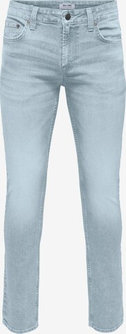 Jean 'LOOM' Only & Sons en bleu : devant