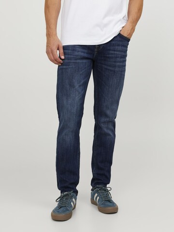 JACK & JONES regular Jeans 'Mike' i blå: forside