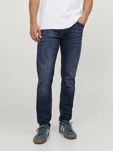 JACK & JONES Regular Jeans 'Mike' in Blauw: voorkant
