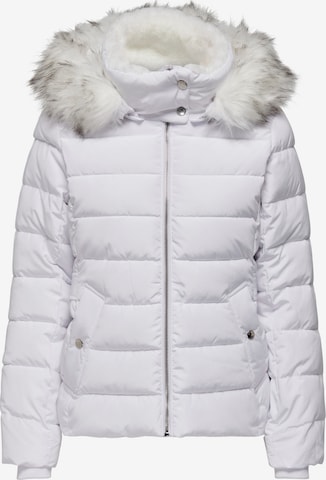 Veste d’hiver 'CAMILLA' ONLY en blanc : devant