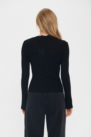 SAINT TROPEZ Cardigan 'SZNori' i sort