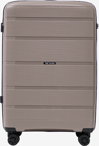 Valisette 'HAWFINCH' WINGS en or : devant