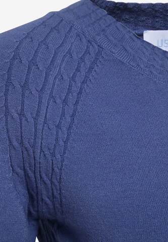 usha BLUE LABEL Pullover in Blau